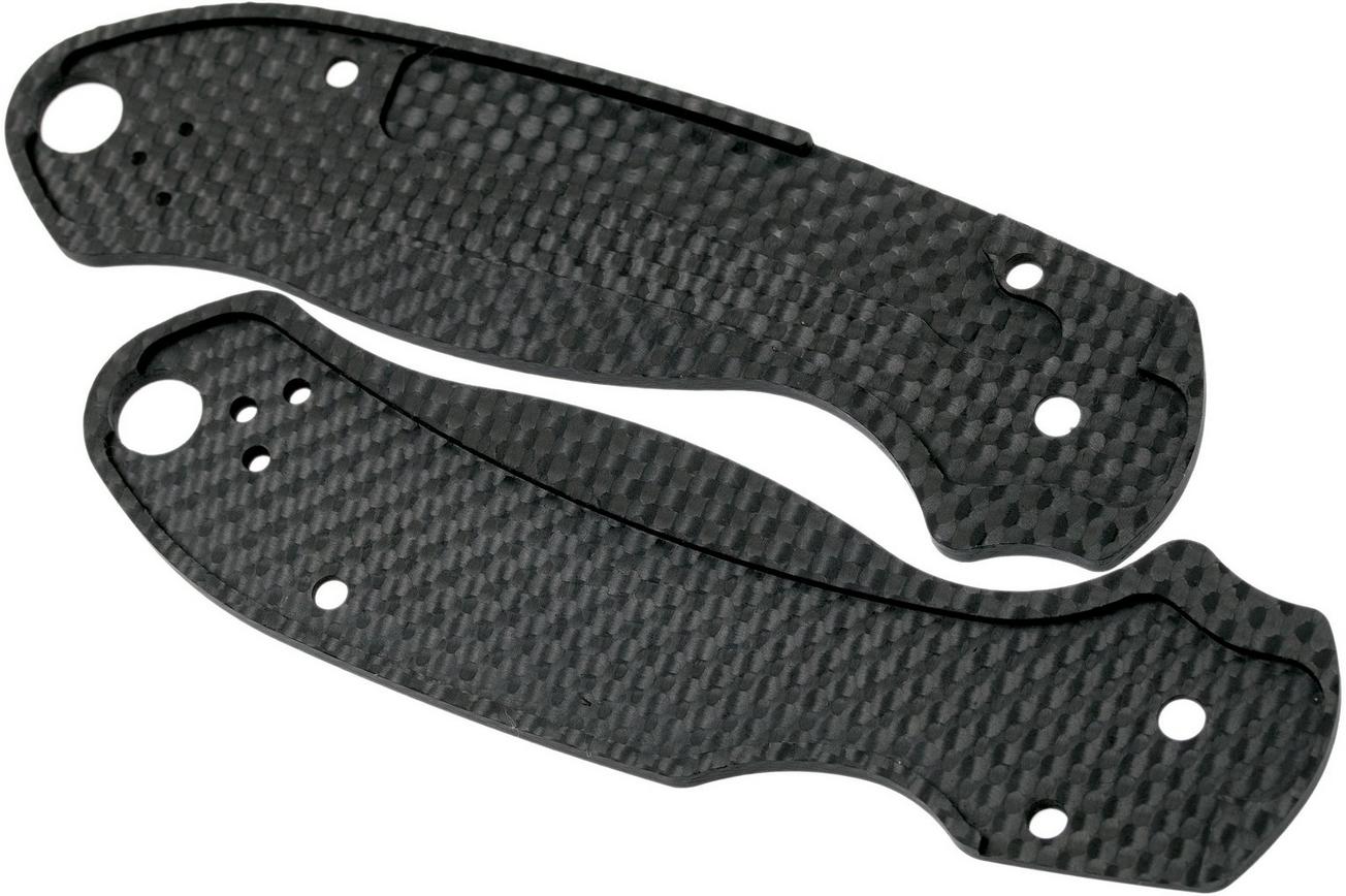 Flytanium Spyderco Para 3 Scales, carbonfiber