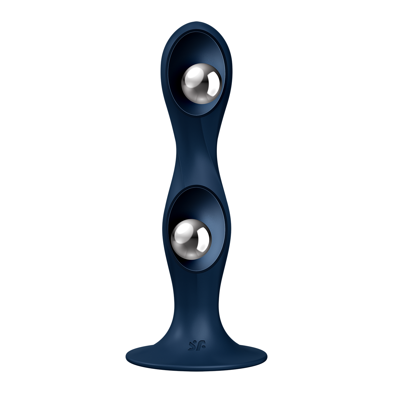Double Ball-R Kugel Dildo (4061504048673) - Dunkelblau