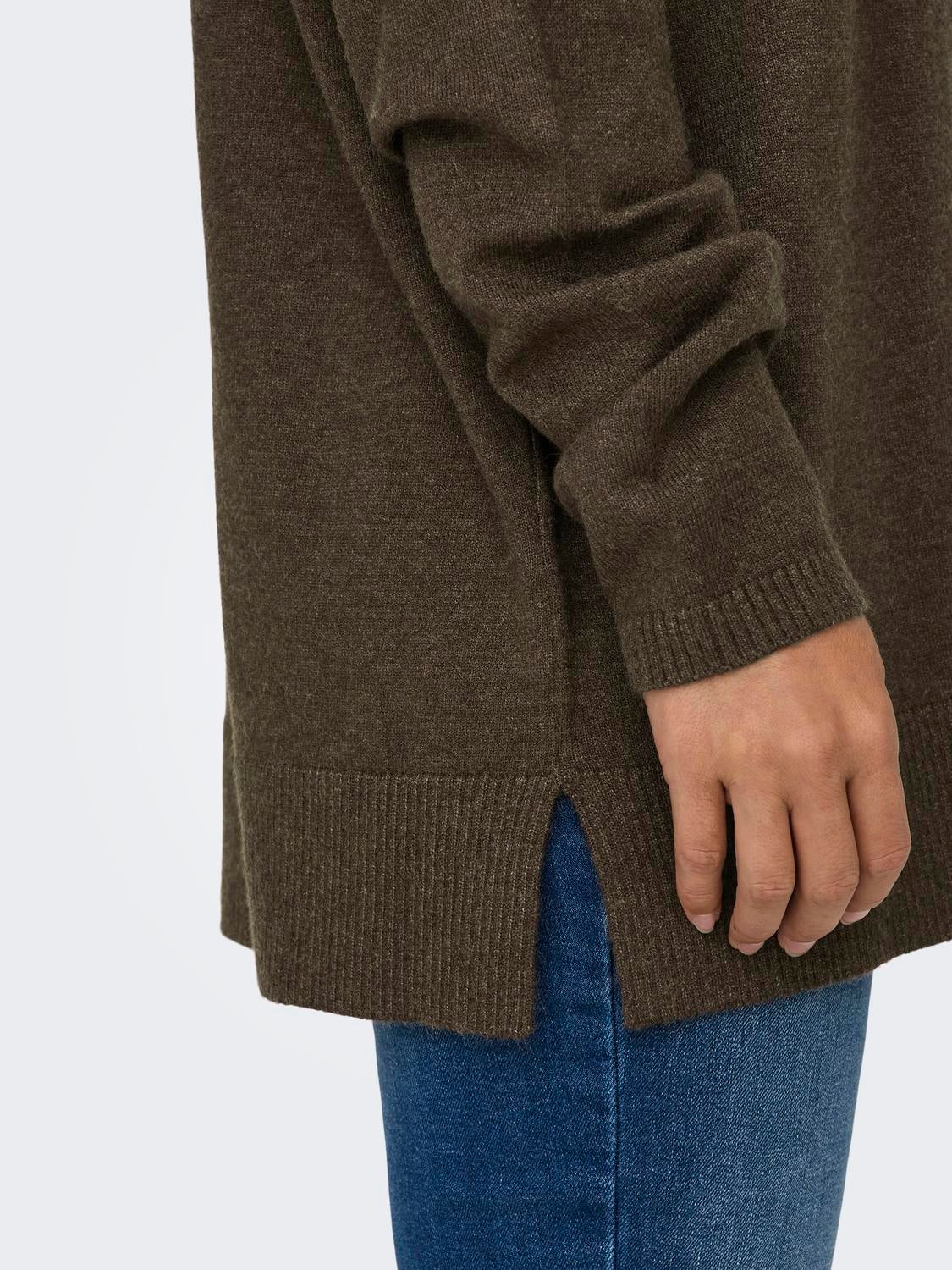 ONLIBI Strickpullover Chestnut