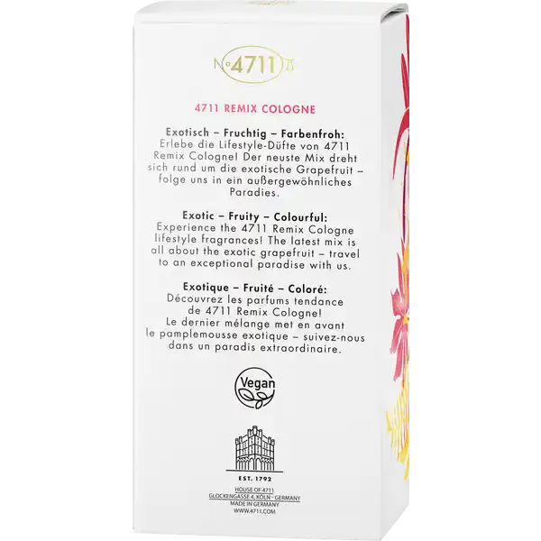 4711 Remix Exotic Paradise, EdC 100 ml