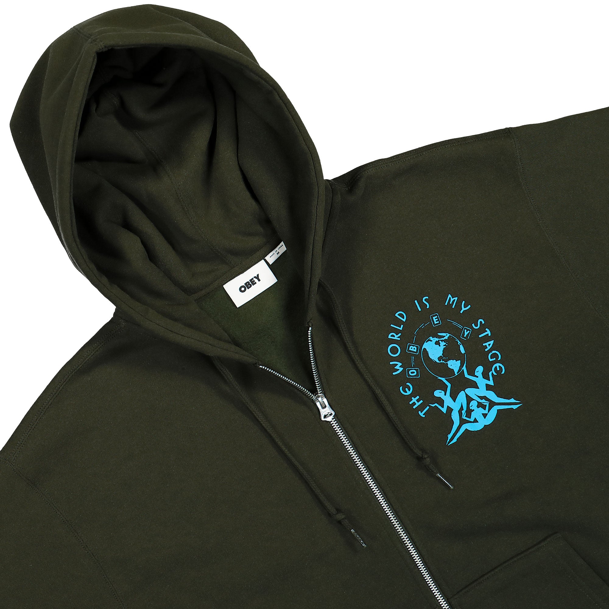 Obey<br>The World Is My Stage Hoodie