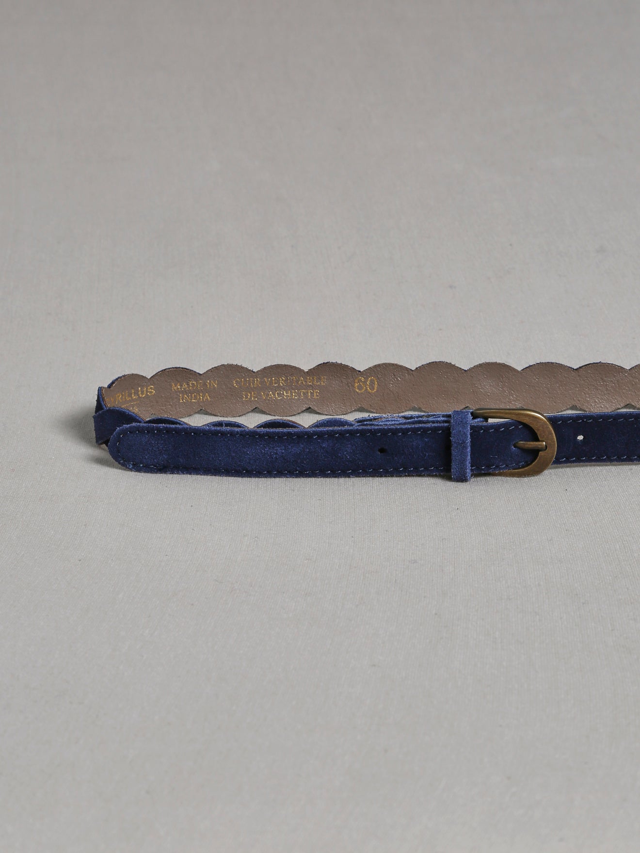 Ceinture tressée Fille en cuir