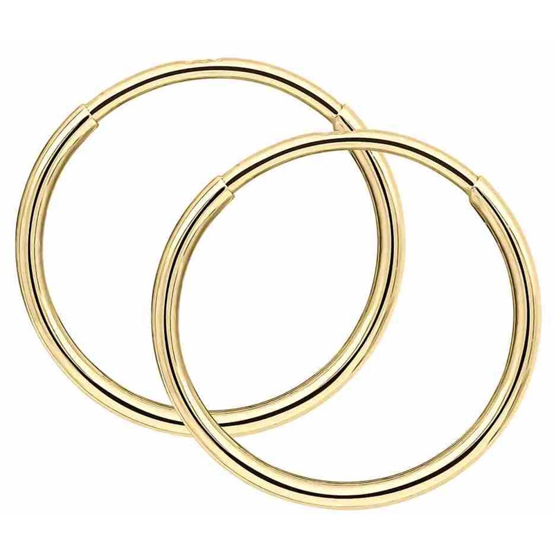Boucle d'oreille en or 375