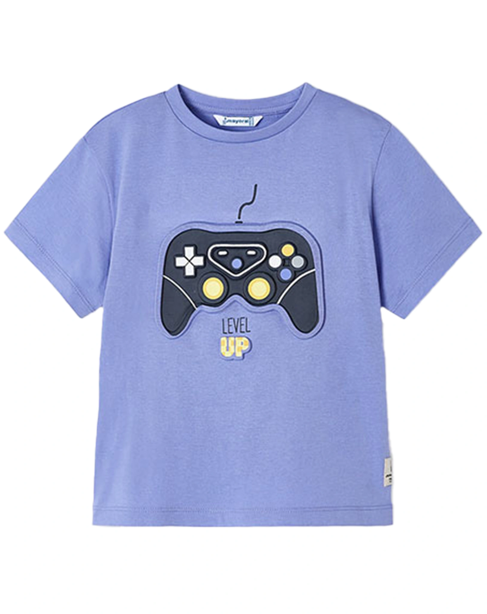 T-Shirt LEVEL UP in lila