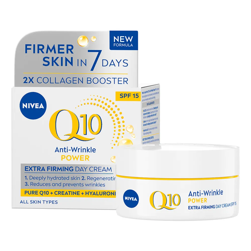 Nivea Q10 Power Anti-Wrinkle Day Cream SPF15 - 50 ml.