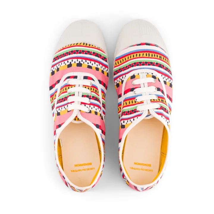 Bensimon Tennis Lacets Bensimon x Lucas Du Tertre | Rose
