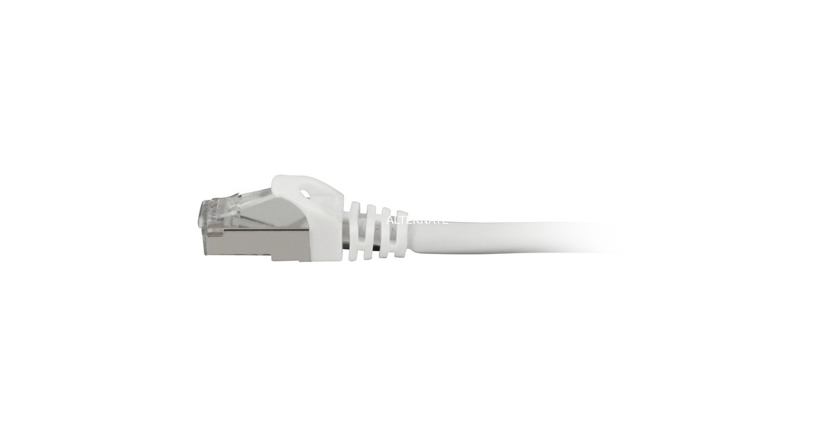 SharkoonPatchkabel SFTP, RJ-45 met Cat.7a  (Wit, 7,5 meter, Ruwe kabel)