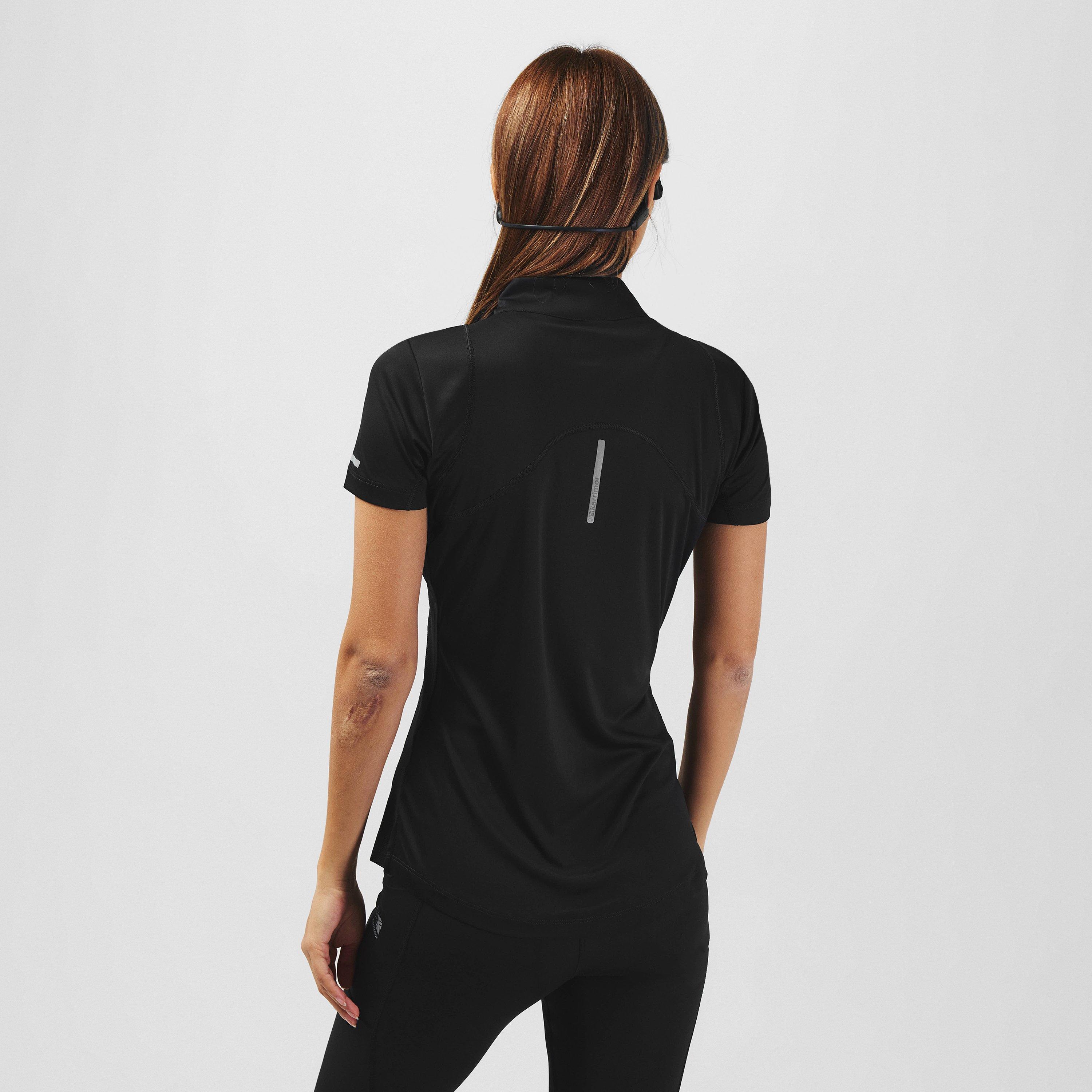 Karrimor Womens Short SleevequarterZip T Shirt