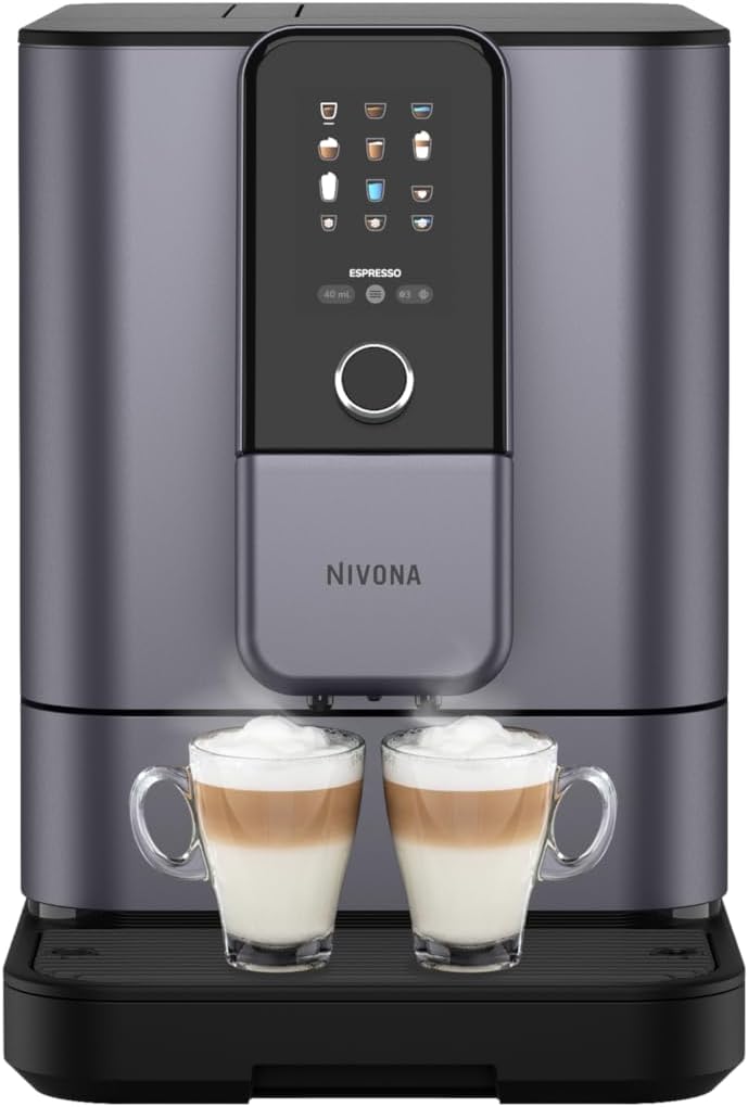 Nivona Kaffeevollautomat NIVO8'107 NIVO 8107 in Perlenblau neu mit Chilled Brew