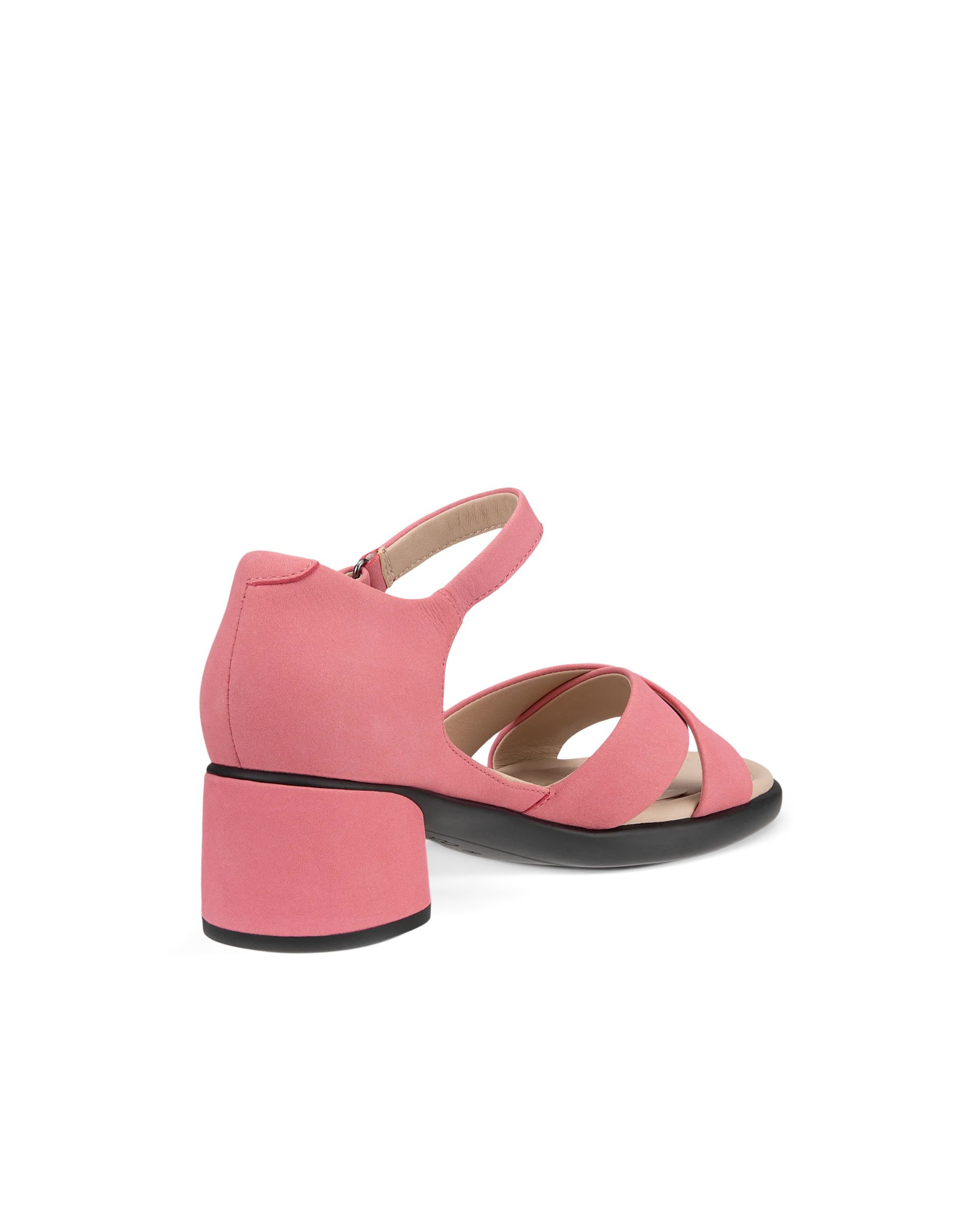 ECCO SCULPTED SANDAL LX 35 Damen Nubuksandale mit Absatz Pink