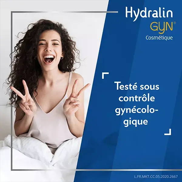 Gel de limpeza calmante para irritação íntima Hydralin Gyn 100ml