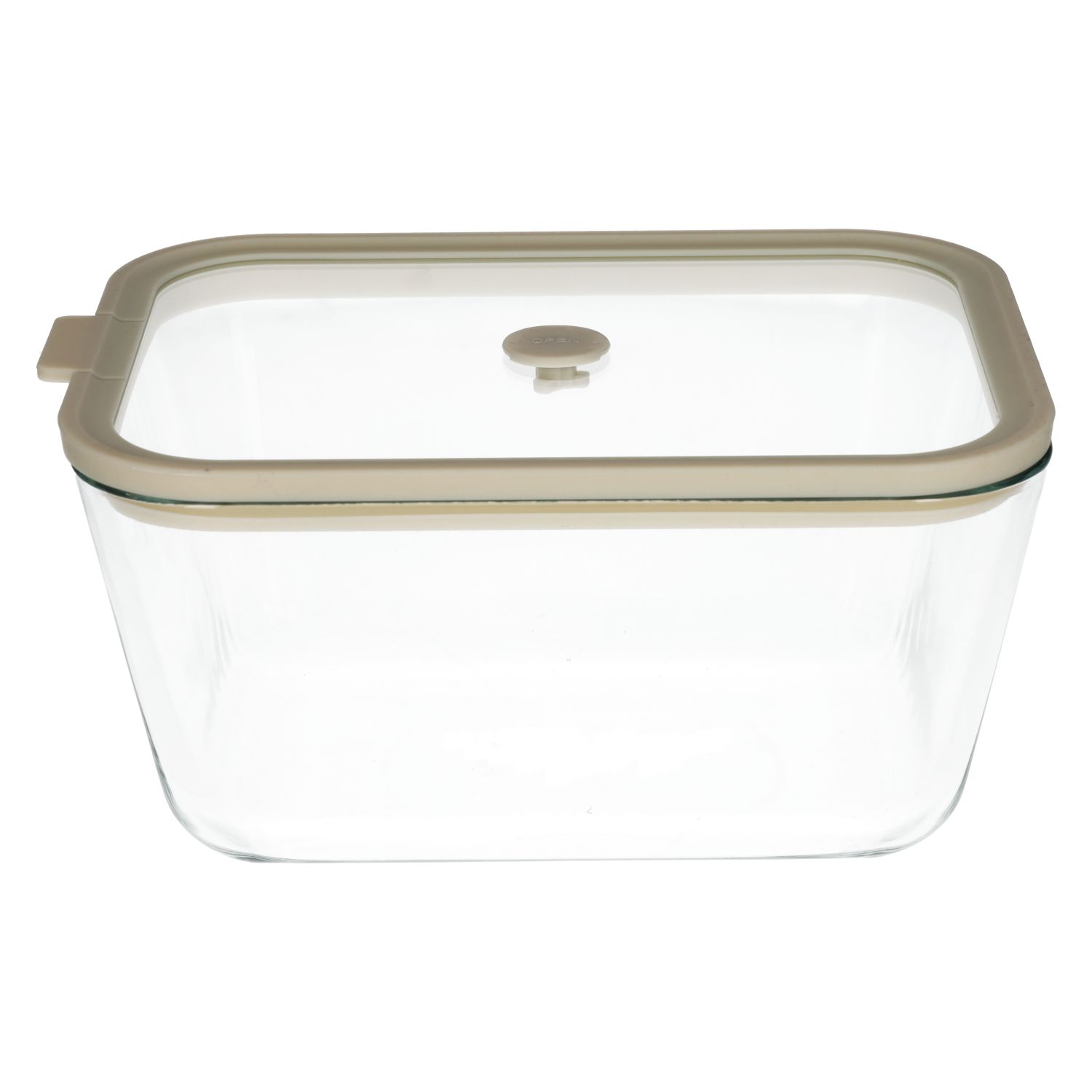 Vershoud/ovenschaal met deksel, hittebestendig glas, 2,5 liter