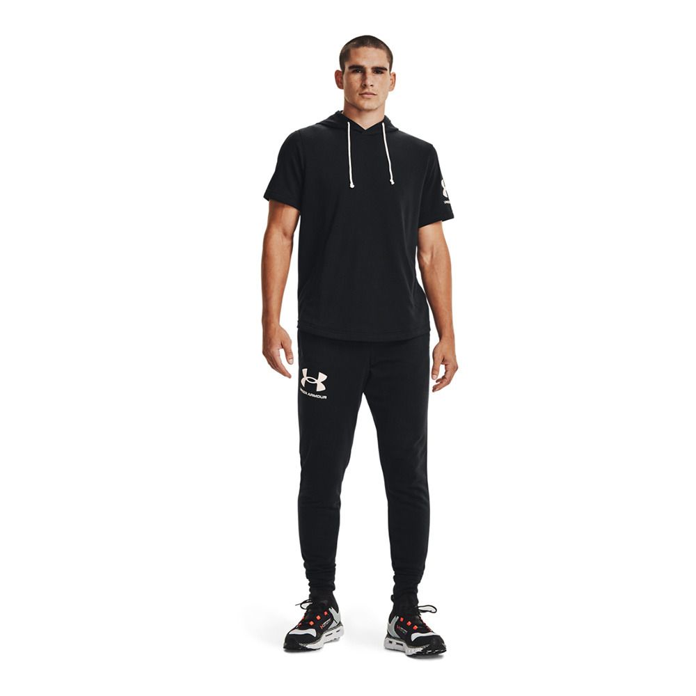 Under Armour RIVAL TERRY - Jogging Homme noir