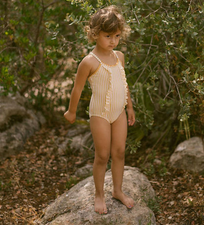 Lil' Atelier Badeanzug - NmfFarrow - Sahara Sun