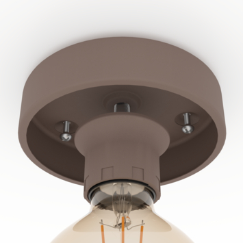 Eglo plafondlamp Mogano Ø 40 cm mokka