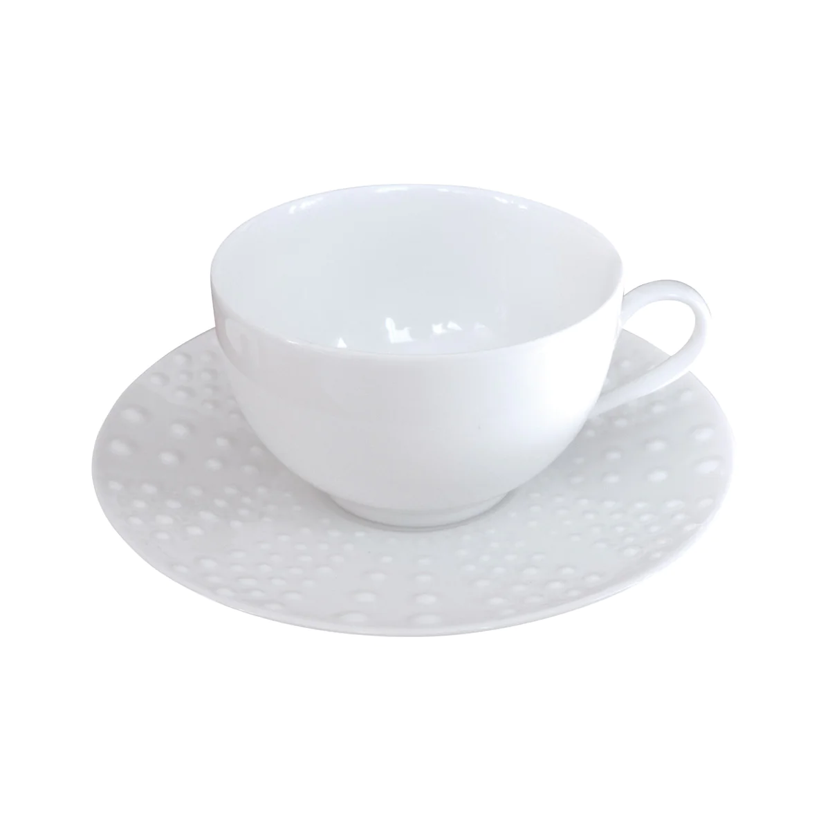 Sania Brillant - Tasse et soucoupe café 11 cl (lot de 6) Médard de Nob