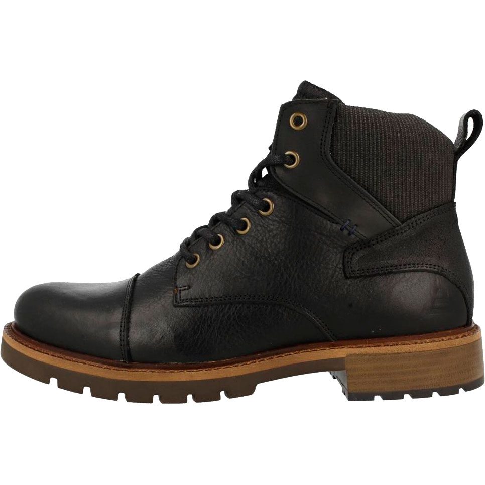 Bullboxer Lederboots Herren schwarz
