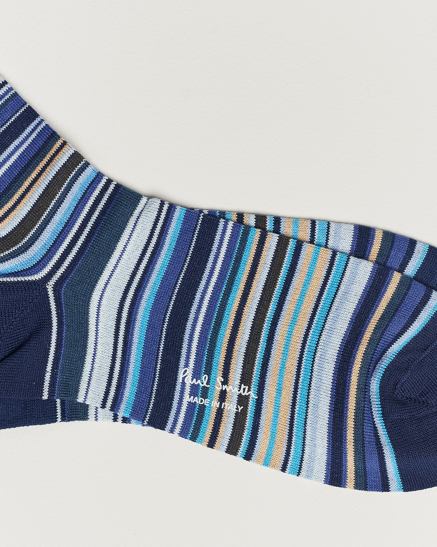 Paul Smith Multistripe Socks Navy