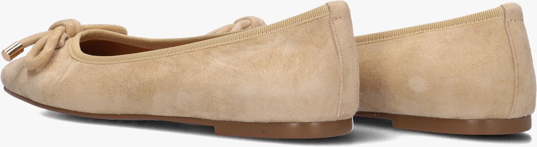 beige stefano lauran ballerina's ss36100
