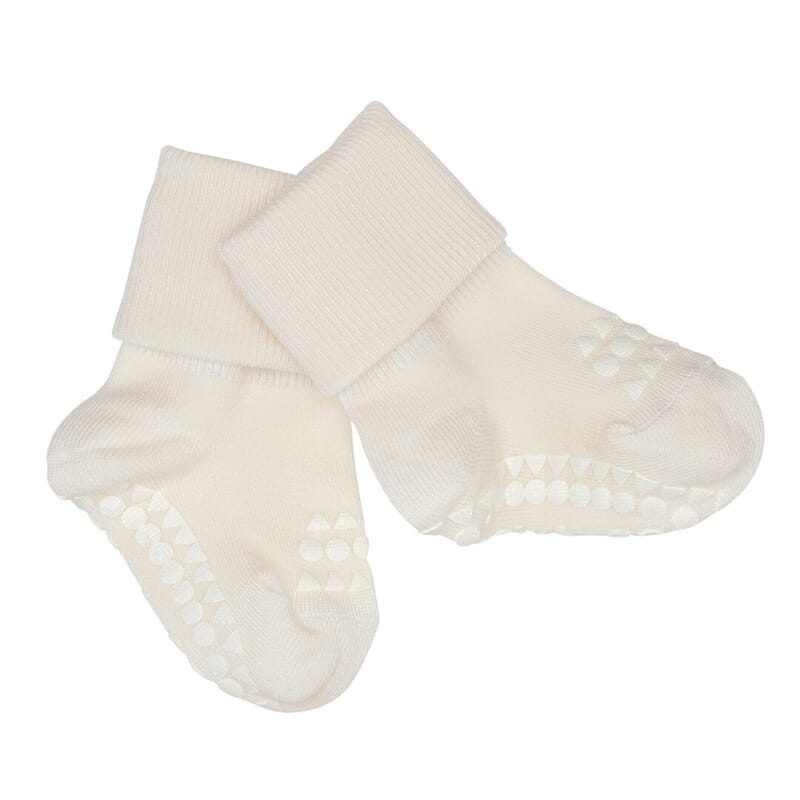 Bamboo socks Offwhite - GoBabyGo - Rumpetroll