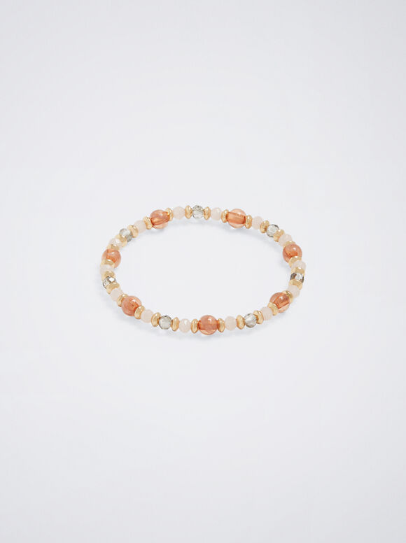Pulseira elástica multicolorida - Multicolorida