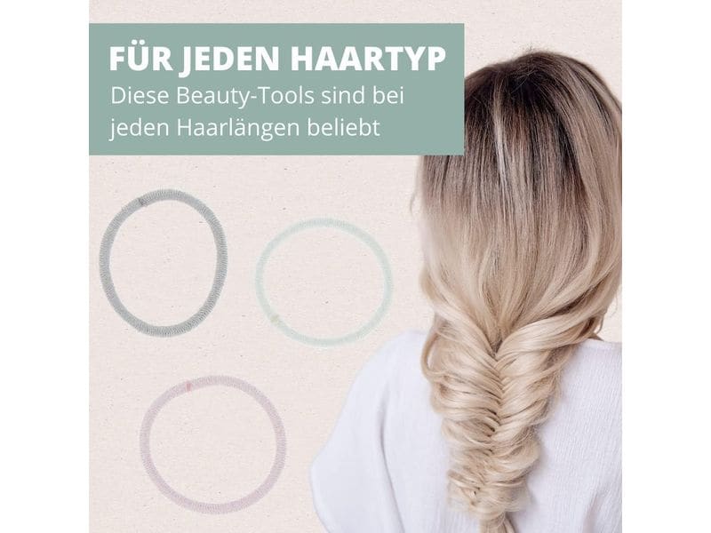 Parsa Beauty Haargummi Nature Love Mehrfarbig 15 Stück Sanfte, starke und vielseitige Haargummis