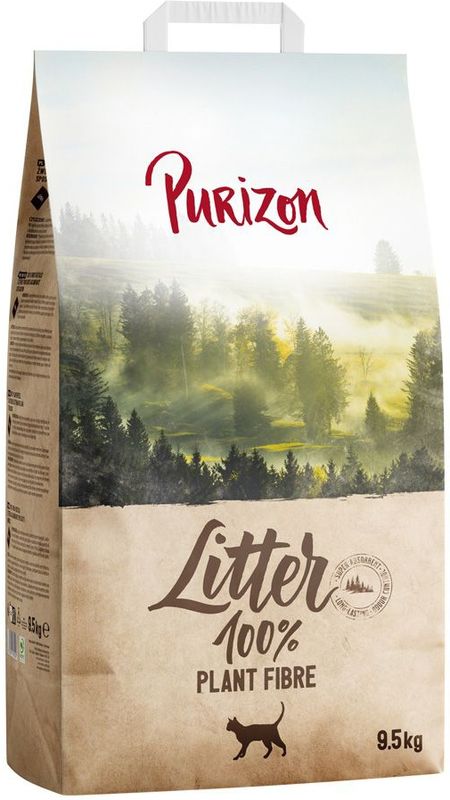 Purizon - Kattenbakvulling - 25 L - Plantaardig - Klontvormend