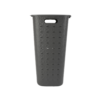 Curver Softex Wasmand met deksel 56L - Antraciet