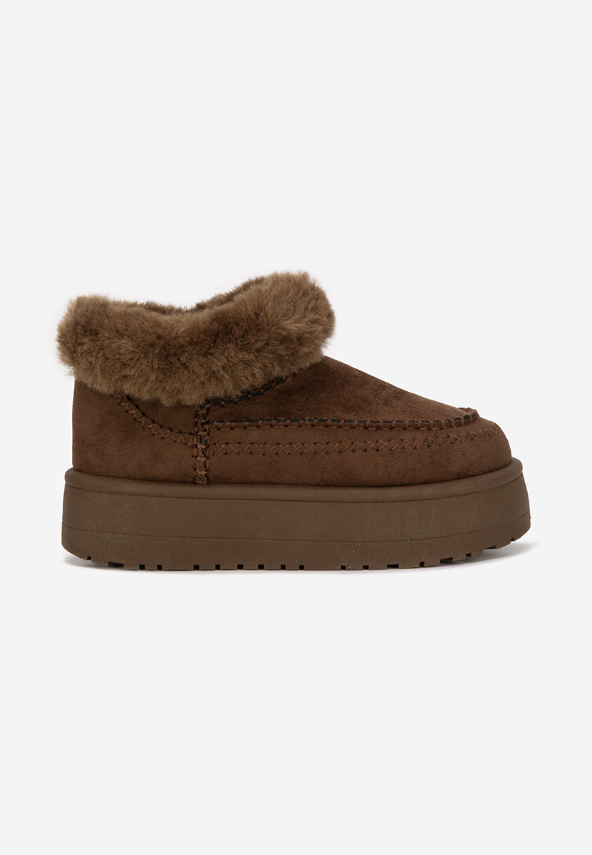 Bottes de neige femme brunes Sarida