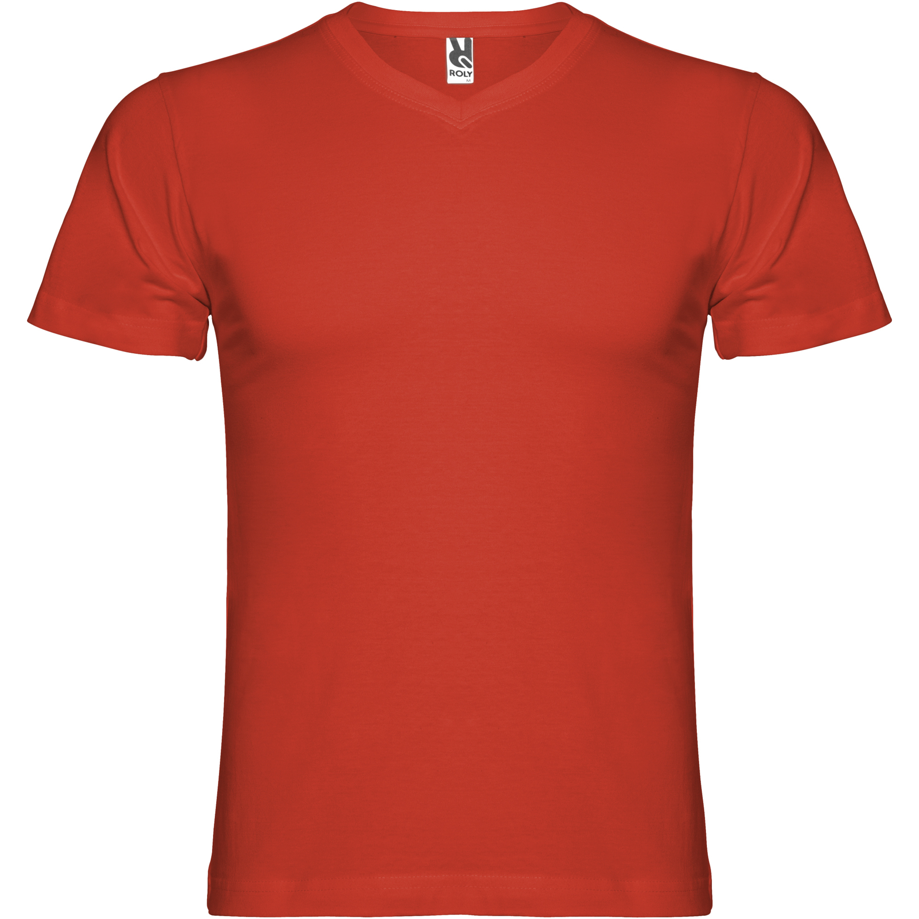 Roly R6503 - T-shirt Samoyedo à col en V et manches courtes pour homme