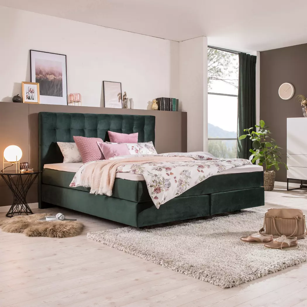 Boxspringbett Lund 140 x 200 cm