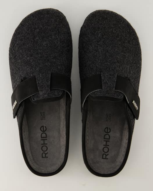 Rohde 6741/90 Hausschuhe in Schwarz