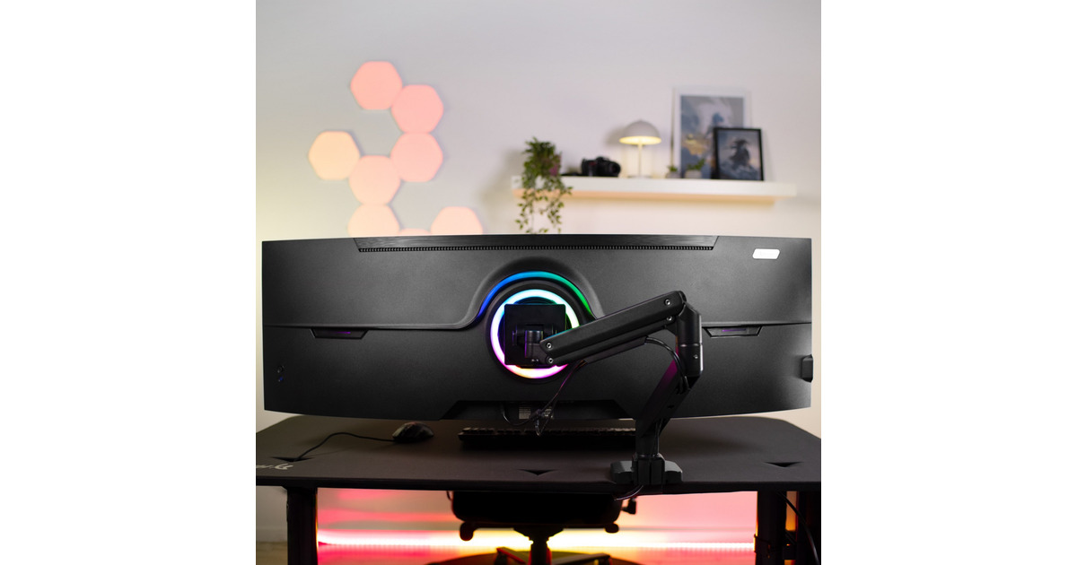 ArozziAlzare Neo Pro - Gas Spring Monitor Arm - Black monitorarm  (Zwart)