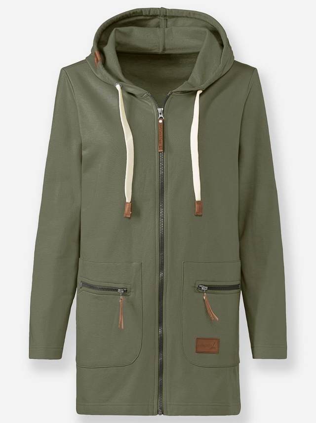 Casual Looks Shirtjacke »Sweatjacke« 1 Stk. tlg.