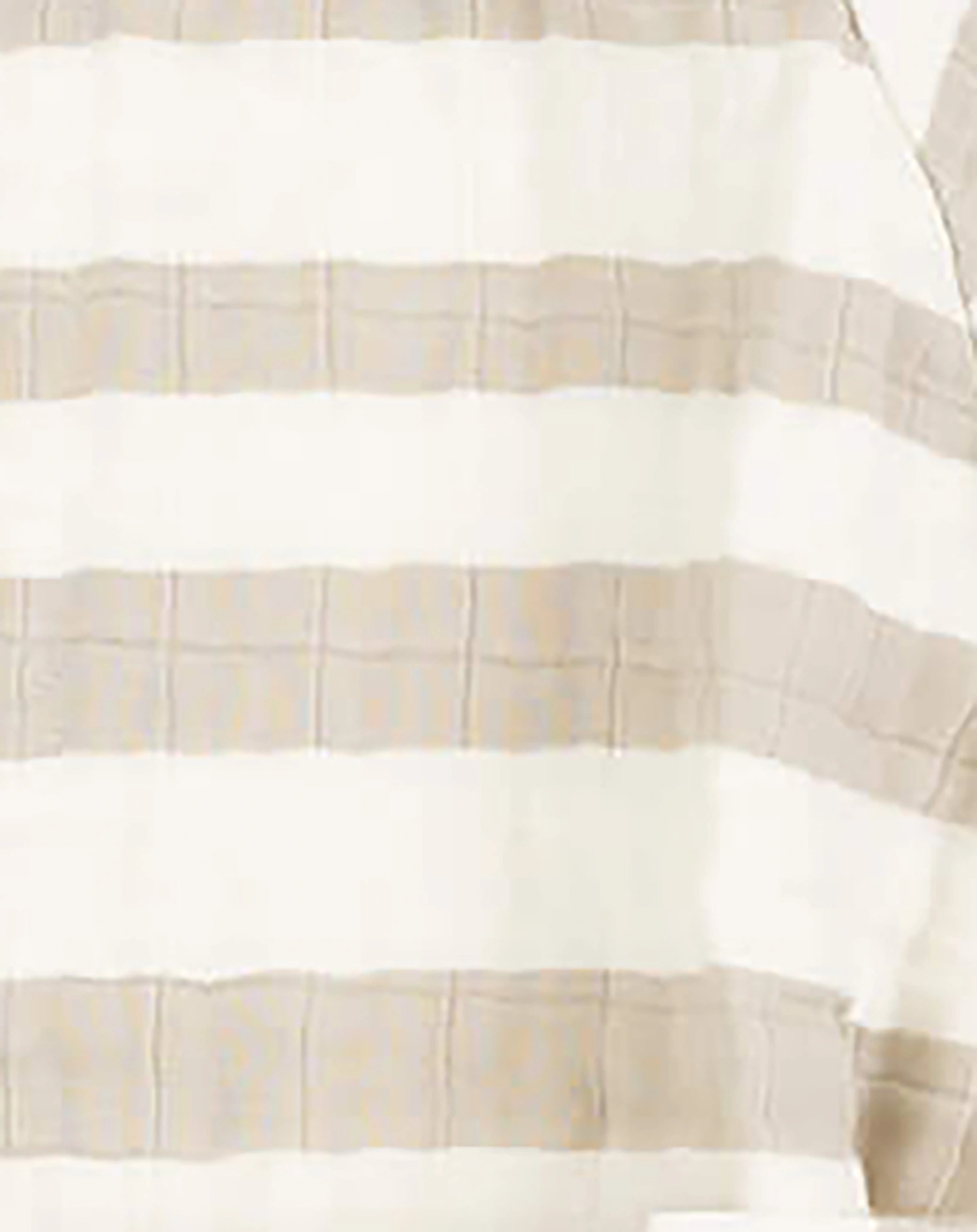 Bademantel STRIPES M in sand