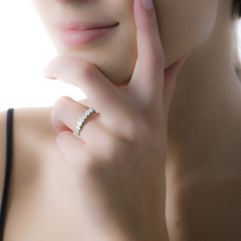 Alliance Eloise Or Blanc Diamant