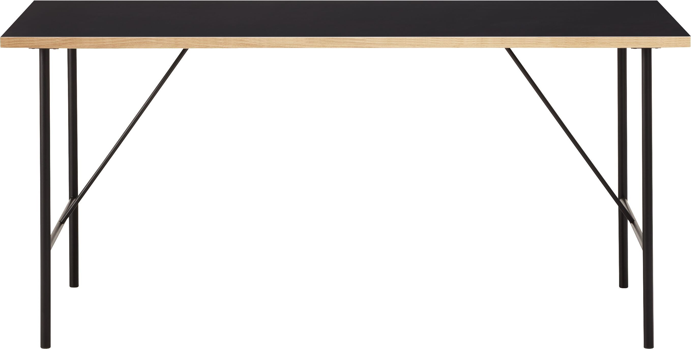 ATELIER Schreibtisch - Schwarz / B: 140.0 cm x T: 70.0 cm x H: 74.0 cm
