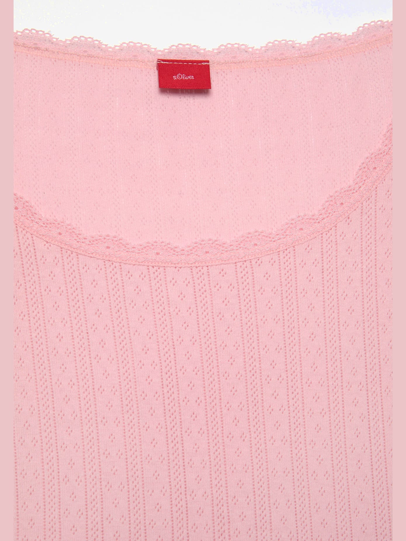 Haut de pyjama t-shirt de nuit fantaisie à manches courtes en tricot jacquard