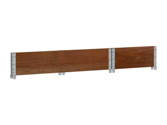 Jardinière bac lit surélevé bois marron 100 x 50 x 45433 cm 02_0037285