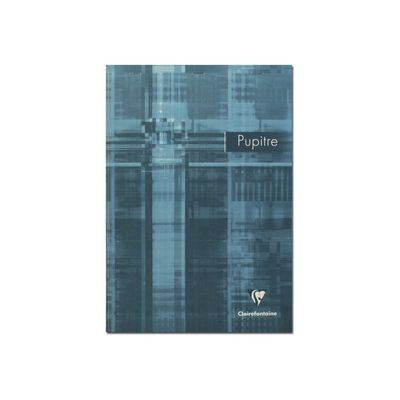 Clairefontaine - Bloc notes Pupitre livre de lecture - A4 - 160 pages - réglé avec marges