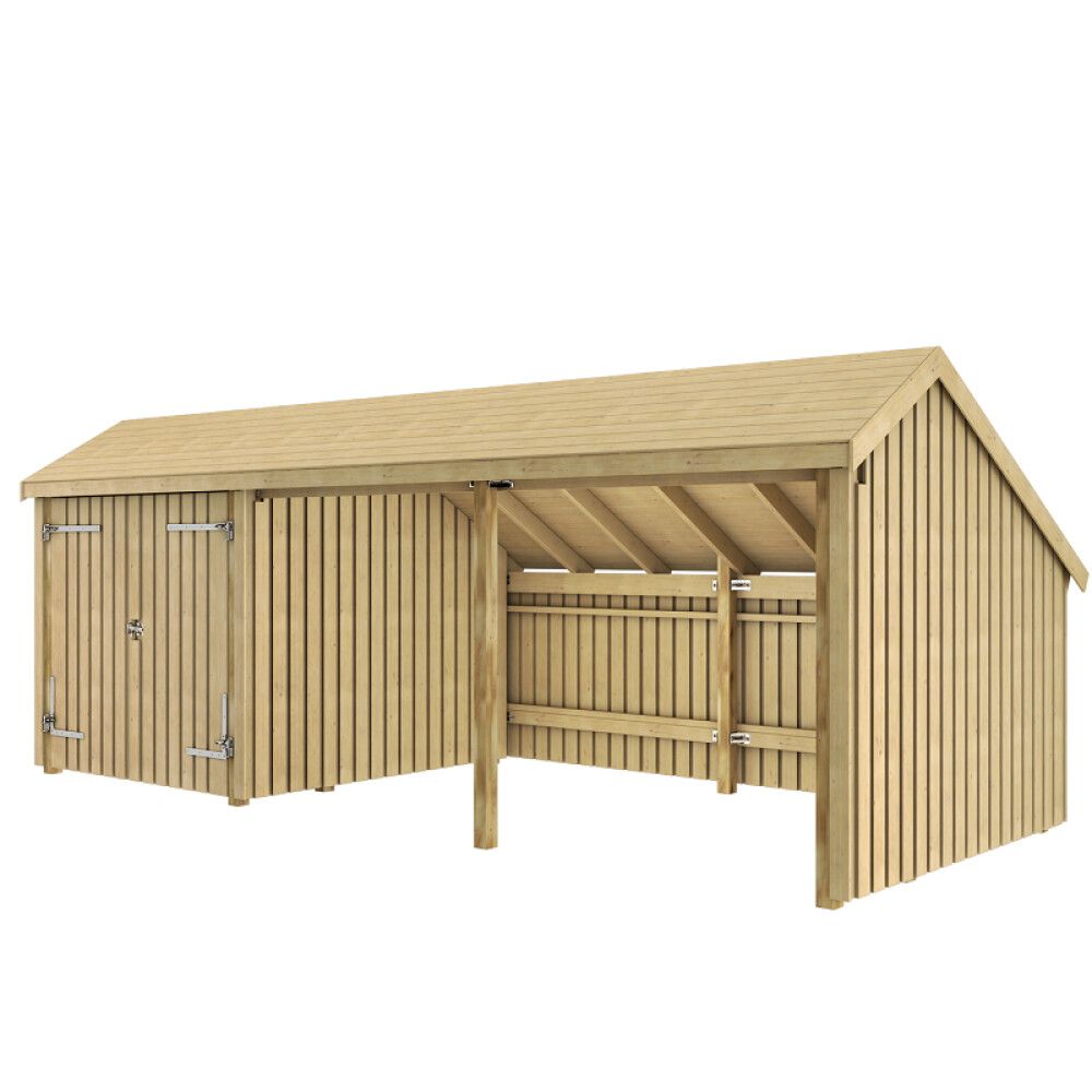 REDSKAPSBOD PLUS MULTI 627X248X250CM 15,5M²
