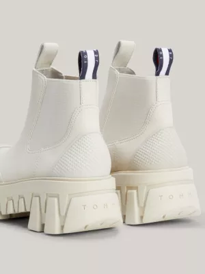 Botas de chuva de borracha com travas robustas