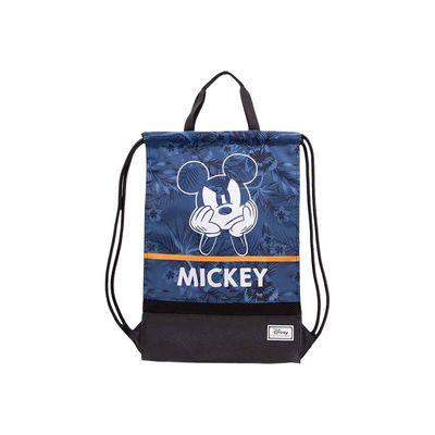 Mickey Mouse - Sac à dos piscine cordon - 1 compartiment - bleu foncé - Karactermania