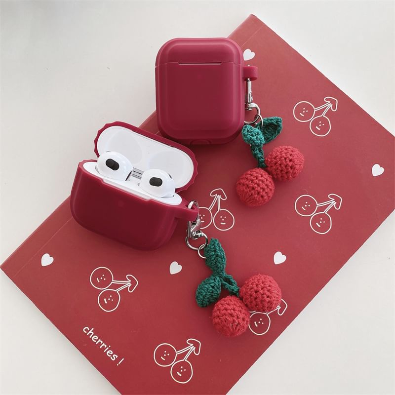 VanDi - Cherry AirPods / Pro oortelefoonhoesje