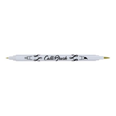 Online Calli.Brush - Stylo pinceau à double embout - or