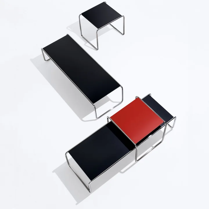 Knoll - Laccio 1 Couchtisch, anthrazitschwarz