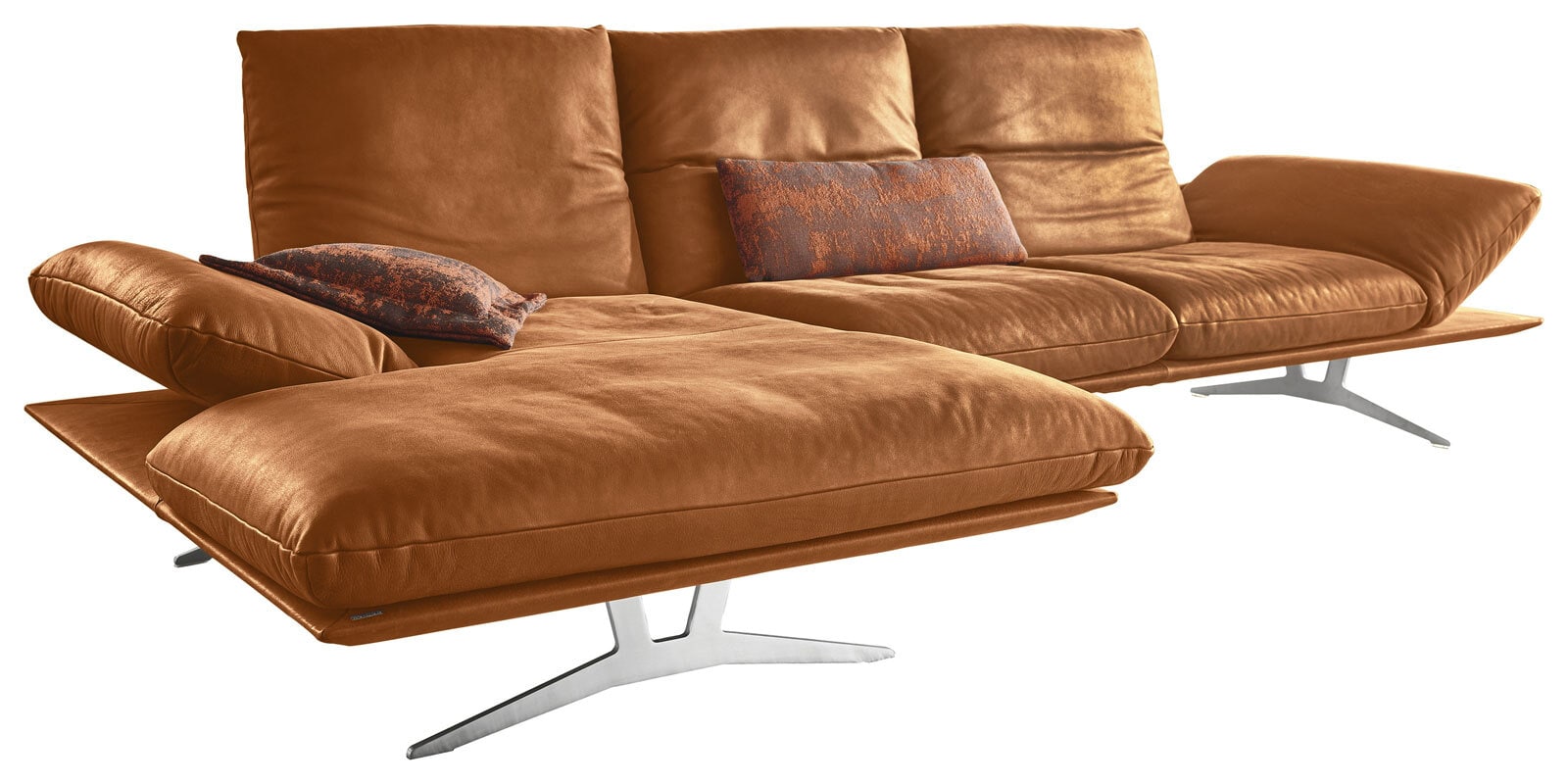 KOINOR Ecksofa FRANCIS L-II India Leder karma
