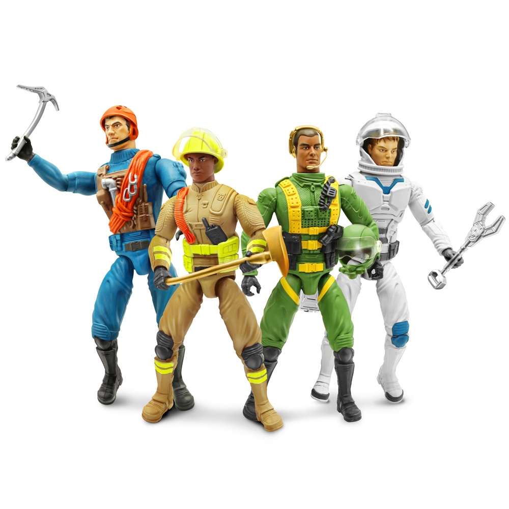 Elite Adventure Corps Figuren 4er-Pack