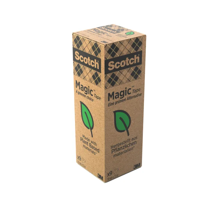 Kontortape Scotch® Magic™ 19 mm x 33m A Greener Choice - (9 ruller)