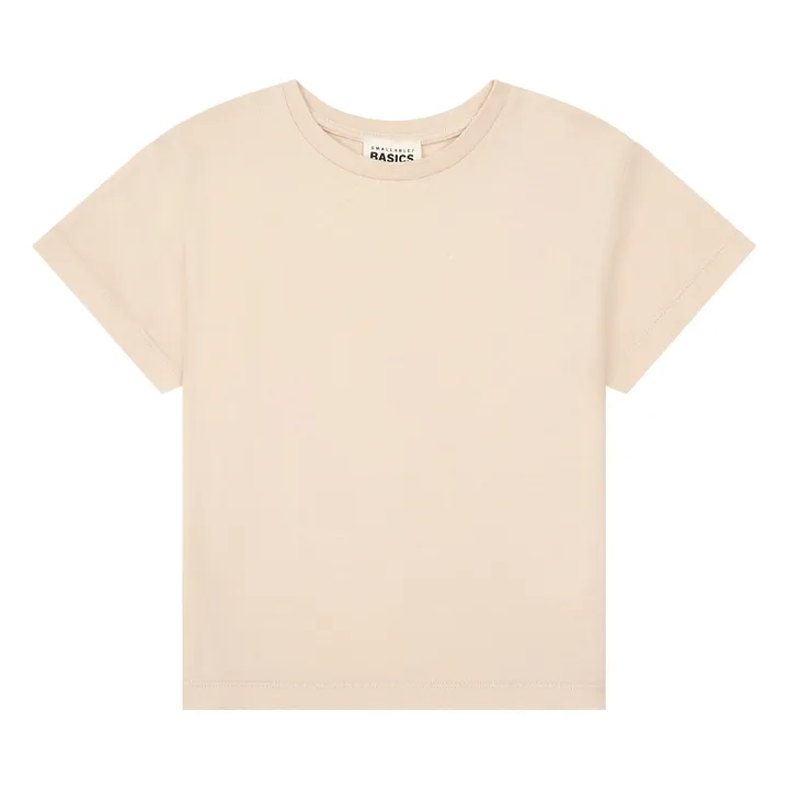 SMALLABLE BASICS T-Shirt Fille Coton Bio | Blush
